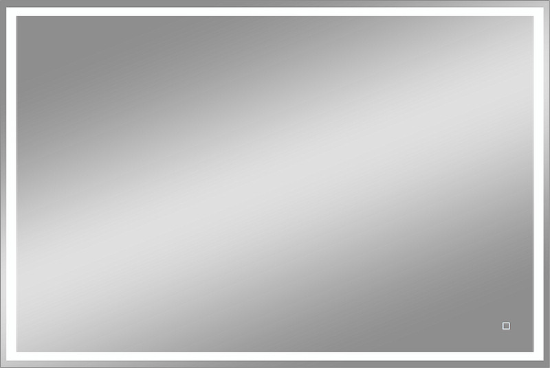 Комплект мебели для ванной DIWO Элиста 120 подвесной цвет Белый муар Светлое дерево