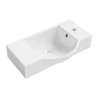 Мини-раковина Wellsee WC Area 55 151809000 цвет Белый глянцевый