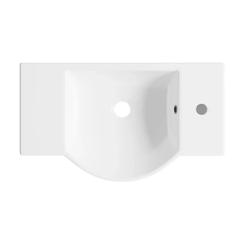 Мини-раковина Wellsee WC Area 55 151809000 цвет Белый глянцевый