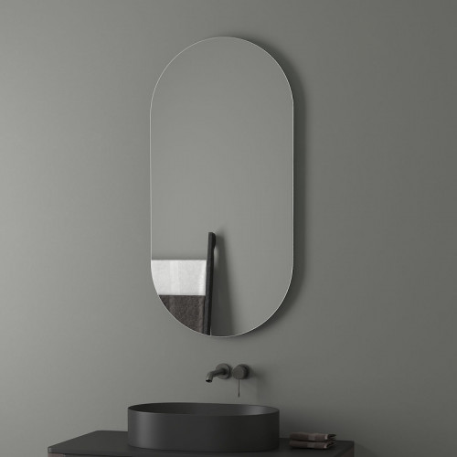 Зеркало Evoform Ledshine 120x60 BY 2588 с подсветкой 26.5 W - без выключателя - нейтральный белый свет стекло