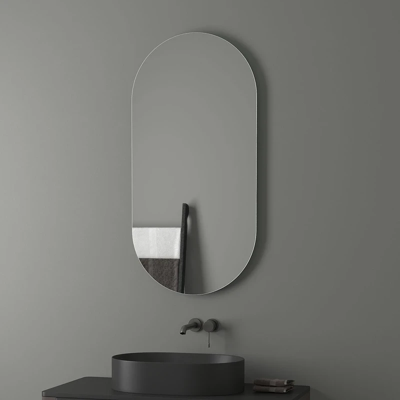 Зеркало Evoform Ledshine 120x60 BY 2588 с подсветкой 26.5 W - без выключателя - нейтральный белый свет стекло