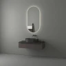 Зеркало Evoform Ledshine 120x60 BY 2588 с подсветкой 26.5 W - без выключателя - нейтральный белый свет стекло