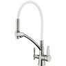 Смеситель для кухни ZorG Sanitary ZR 338-8 YF SATIN