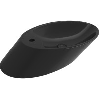 Раковина-чаша Bocchi Vessel 72 1021-005-0126 Черная глянцевая фарфор накладная