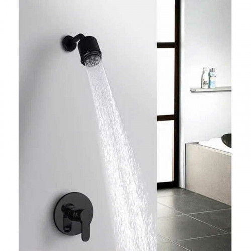 Душевая система ALMAes Bartin TVZ-0895 Черная матовая латунь встраиваемый