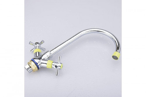 Смеситель для кухни Ekko E49118-6 цвет Хром Салатовый