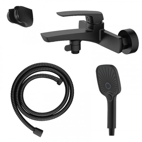 Смеситель для ванны Azario Conda AZ-K3011B цвет Черный матовый