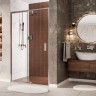 Душевая дверь WasserKRAFT Berkel 100 48P12 профиль Хром стекло прозрачное
