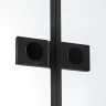 Душевой уголок New Trendy New Soleo Black 80х90 D-0287A/D-0290A профиль Черный стекло прозрачное