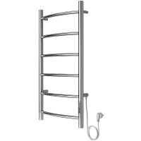 Электрический полотенцесушитель Azario Verona 400x800 П6 AZ04848 диммер справа Хром
