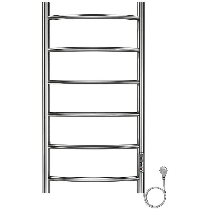 Электрический полотенцесушитель Azario Verona 400x800 П6 AZ04848 диммер справа Хром