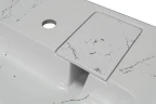 Раковина Stella Polar Солярис 60 SP-00001405 на стиральную машину Белый мрамор