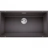 Кухонная мойка Blanco Subline 800-U 523142 Темная скала искусственный камень (литьевой мрамор) встраиваемый