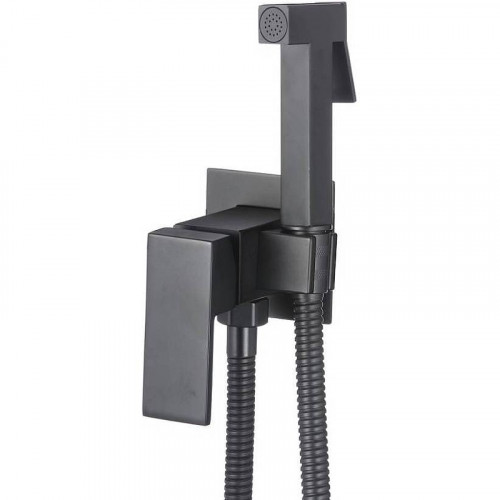 Гигиенический душ со смесителем Maretti Umbria Black UMB30RV67 Черный матовый