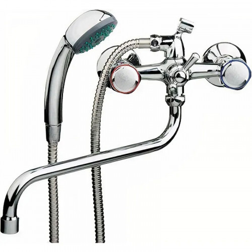 Смеситель для ванны Ledeme H09 2209L универсальный Хром