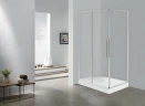 Душевой уголок Esbano Surf 100x80 ESOGS108PSC профиль Хром стекло прозрачное