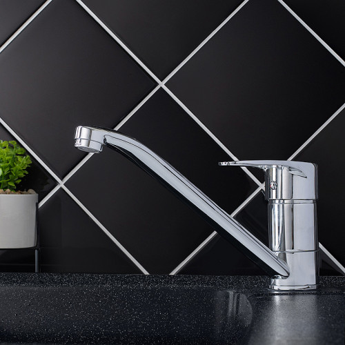 Смеситель для кухни Ростовская Мануфактура Сантехники SL52-004FB-25 Хром