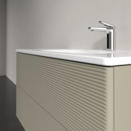 Тумба под раковину Villeroy&amp;Boch Antao 100 L05100HK подвесная с подсветкой цвет Stone Grey Matt Lacquer