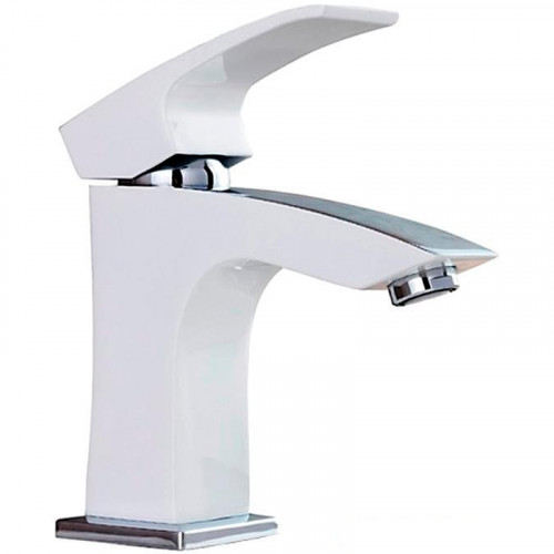 Смеситель для раковины Gappo G07 G1007-7 Белый Хром латунь