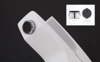 Смеситель для раковины Gappo G07 G1007-7 Белый Хром латунь