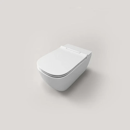 Унитаз биде Uni-Flow Mi-smart CH10166ZR подвесной цвет Белый с сиденьем Микролифт