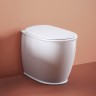 Унитаз Artceram Atelier ATV002 05 00 приставной Белый матовый без сиденья фаянс приставной