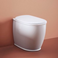 Унитаз Artceram Atelier ATV002 05 00 приставной Белый матовый без сиденья фаянс приставной