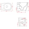 Унитаз Artceram Atelier ATV002 05 00 приставной Белый матовый без сиденья фаянс приставной