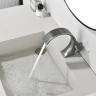 Смеситель для раковины Black&White Gravity GF-7106-GM 7106GM цвет Оружейная сталь