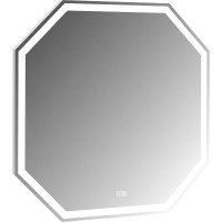 Зеркало BelBagno 80 SPC-OTT-800-800-LED-TCH-WARM с подсветкой с подогревом с сенсорным выключателем стекло