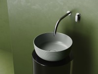 Раковина-чаша Ceramicanova Element 36 CN6073MH Антрацит матовый фарфор накладная