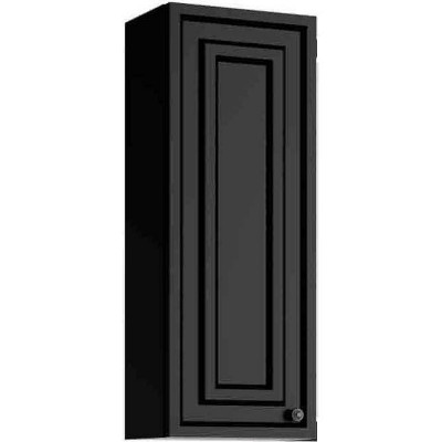 Подвесной шкаф Creavit Kayra 30 KY1030.01.MAN Антрацит МДФ / ЛДСП