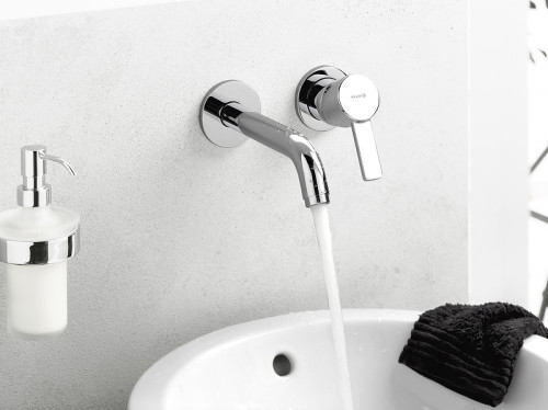 Смеситель для раковины Kludi Zenta 382450575 Хром латунь встраиваемый