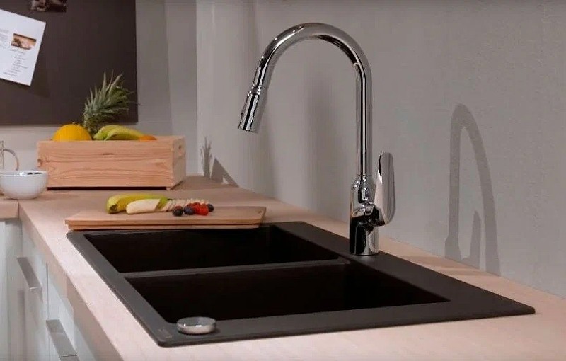 Смеситель для кухни Hansgrohe Focus M429-H180 71801000 Хром