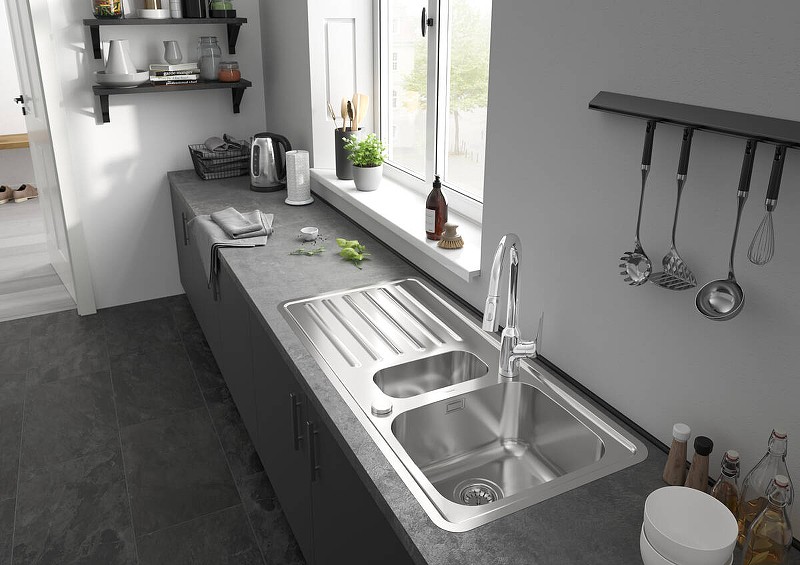 Смеситель для кухни Hansgrohe Focus M429-H180 71801000 Хром