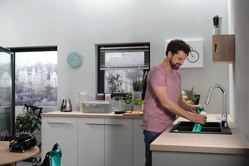 Смеситель для кухни Hansgrohe Focus M429-H180 71801000 Хром