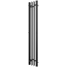 Электрический полотенцесушитель Point Фрея PN20722B П2 140x1200 диммер слева Черный