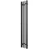 Электрический полотенцесушитель Point Фрея PN20722B П2 140x1200 диммер слева Черный