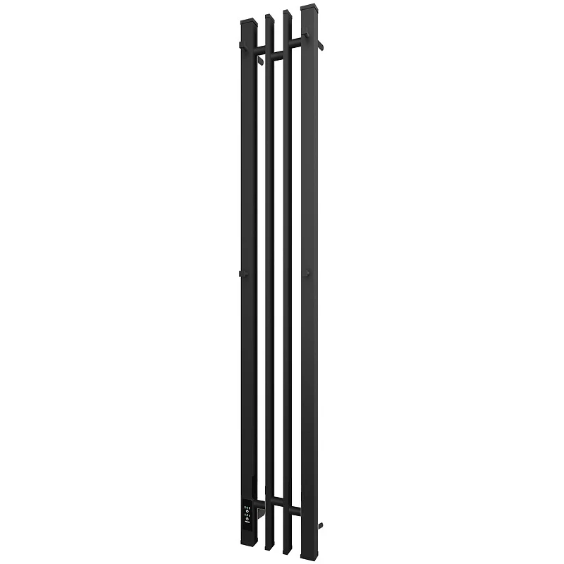 Электрический полотенцесушитель Point Фрея PN20722B П2 140x1200 диммер слева Черный