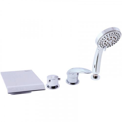 Смеситель на борт ванны Rav Slezak Dunaj D473.5P Хром латунь