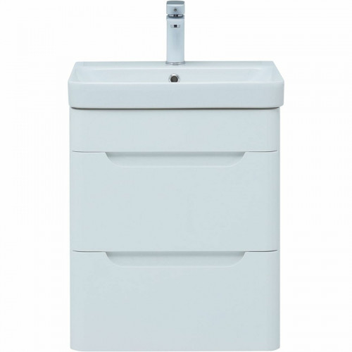 Тумба под раковину Aquanet София 50 274171 подвесная Белый глянец МДФ / ЛДСП