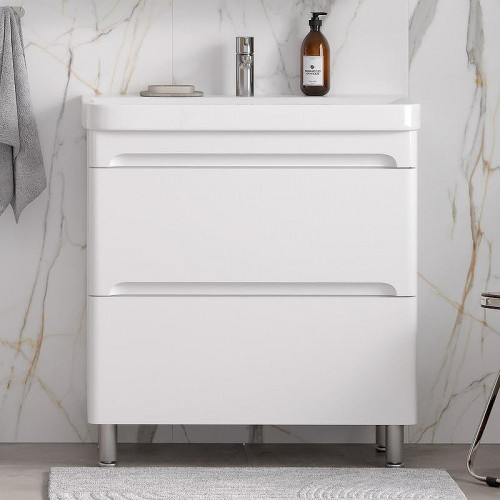 Тумба под раковину Equil Nice 80 tnNICE80.2Y-05 цвет Белый