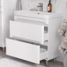 Тумба под раковину Equil Nice 80 tnNICE80.2Y-05 цвет Белый