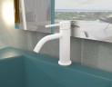 Комплект смесителей Paffoni Light KITLIQ018BO071 Белый матовый латунь