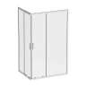 Душевой уголок AM.PM Gem 120х90 W90G-403-120290-MT профиль Хром матовый стекло прозрачное