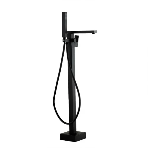 Смеситель для ванны Frap F3091-6 цвет Черный матовый