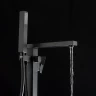 Смеситель для ванны Frap F3091-6 цвет Черный матовый