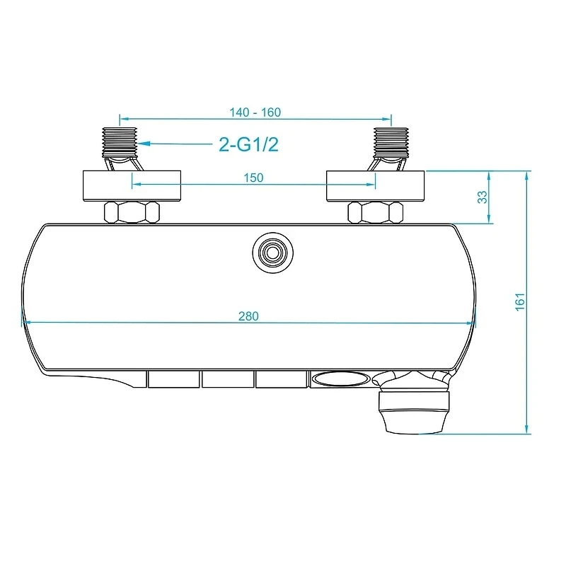 Душевая система RGW Shower Panels SP-33G 51140133-06 Золото латунь на стену