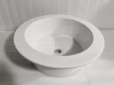 Консоль с раковиной Abber Bequem 50 AC2130 цвет Белый
