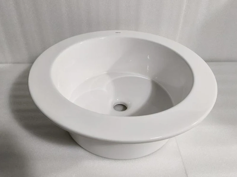 Консоль с раковиной Abber Bequem 50 AC2130 цвет Белый